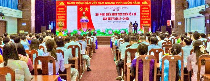 Cà Mau: Ngành y tế tổ chức hội nghị điển hình tiên tiến lần thứ VI, phát động thi đua giai đoạn 2025 - 2030