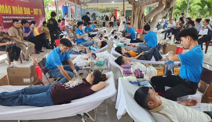 Long An: Gần 260 đơn vị máu được hiến tặng