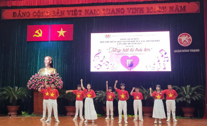 TP. HCM: Hội thi tiếng hát người khuyết tật lần thứ III năm 2025