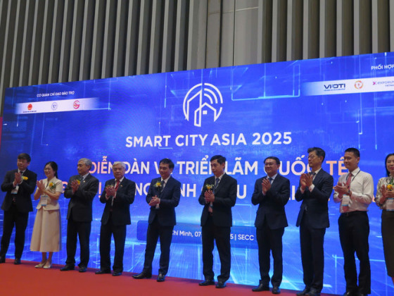 TP. HCM: Khai mạc Diễn đàn và Triển lãm Quốc tế Đô thị thông minh châu Á 2025