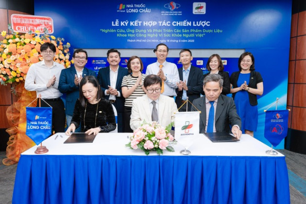 Long Châu đồng hành cùng Viện Công nghệ tiên tiến thuộc Viện Hàn lâm KH&amp;CN bảo vệ sức khỏe cộng đồng