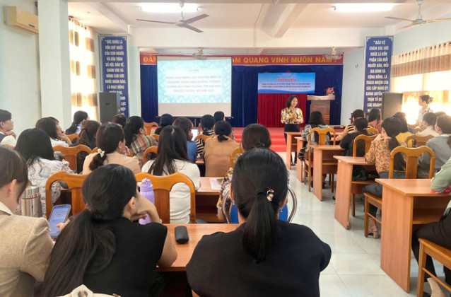 Cà Mau tập huấn nâng cao năng lực chuyên môn về dinh dưỡng cho cán bộ y tế cơ sở