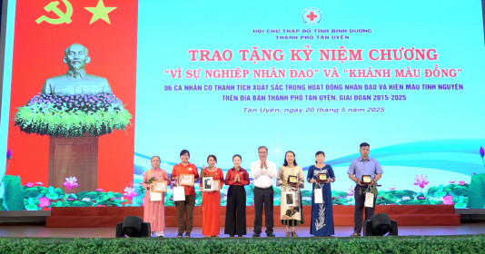 Bình Dương: TP. Tân Uyên điểm sáng nhân ái và hiến máu tình nguyện