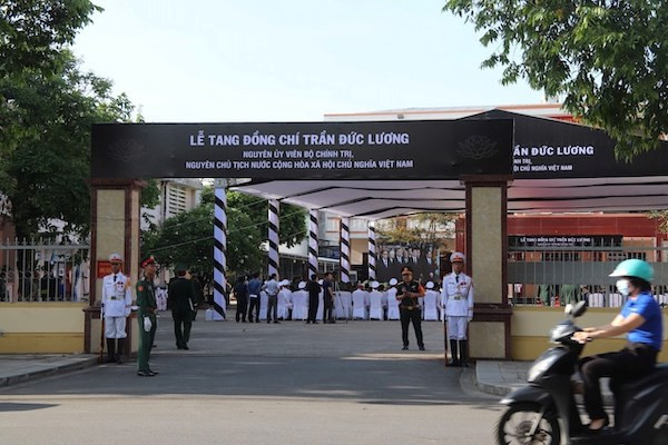 Quảng Ngãi phân luồng giao thông phục vụ Lễ Quốc tang nguyên Chủ tịch nước Trần Đức Lương