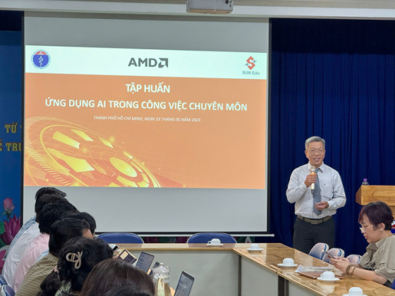 Trang bị kỹ năng ứng dụng AI cho cán bộ, nhân viên y tế TP. Hồ Chí Minh