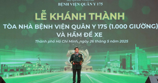 Bệnh viện Quân y 175 đưa vào hoạt động tổ hợp khám chữa bệnh quy mô 1.000 giường