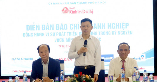 Báo chí đồng hành cùng doanh nghiệp vì sự phát triển bền vững trong kỷ nguyên vươn mình của dân tộc