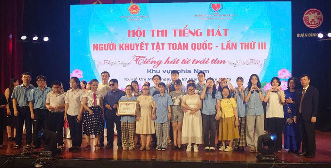 TP. HCM giành giải nhất hội thi tiếng hát người khuyết tật toàn quốc lần thứ III