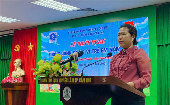 Cần Thơ phát động Tháng hành động vì trẻ em năm 2025: Ưu tiên nguồn lực, chăm lo tương lai trẻ nhỏ