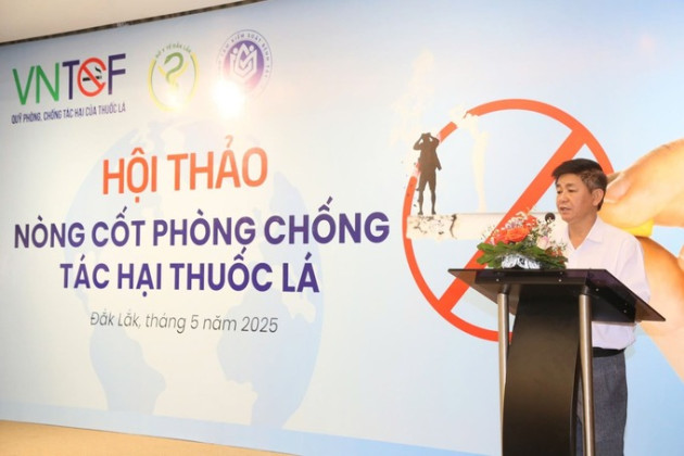 Đắk Lắk: Hội thảo nòng cốt về phòng chống tác hại của thuốc lá năm 2025