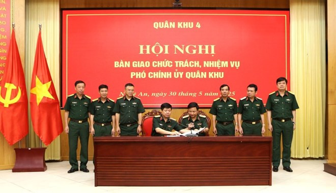 3 Thiếu tướng, 4 Đại tá quân đội được bổ nhiệm giữ chức vụ mới