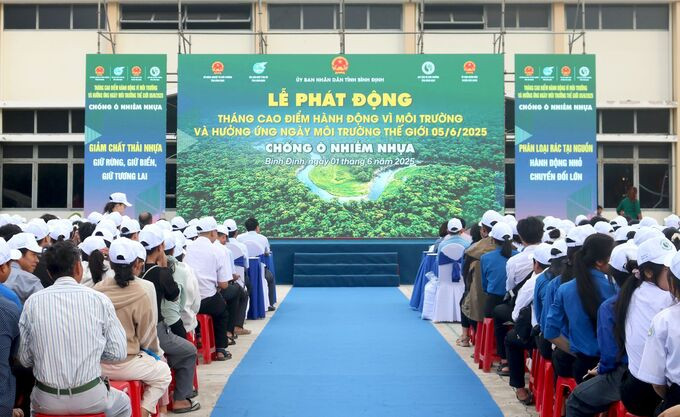 Bình Định Phát động tháng cao điểm hành động vì môi trường và hưởng ứng ngày môi trường thế giới năm 2025