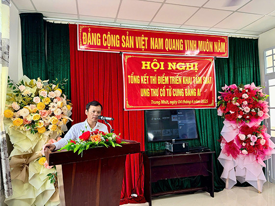 Cần Thơ tổng kết thí điểm triển khai tầm soát ung thư cổ tử cung bằng AI
