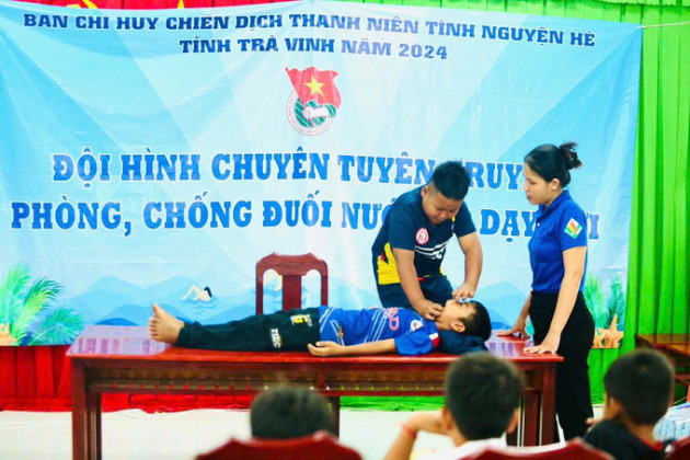 Trà Vinh: Bảo đảm môi trường sống an toàn phòng, chống tai nạn, thương tích và phòng, chống đuối nước cho trẻ em