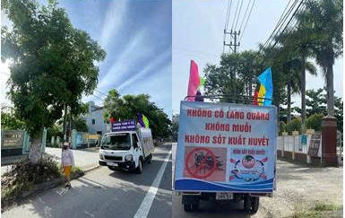 Đà Nẵng: Huyện Hòa Vang tổ chức diễu hành tuyên truyền phòng chống sốt xuất huyết nhân ngày ASEAN lần thứ 15