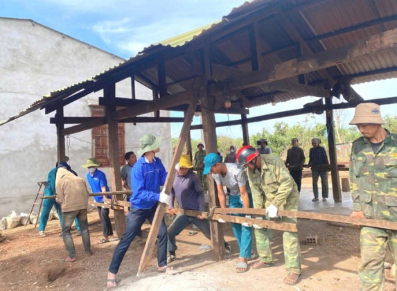 Gia Lai đẩy nhanh tiến độ xóa nhà tạm, nhà dột nát trước mùa mưa