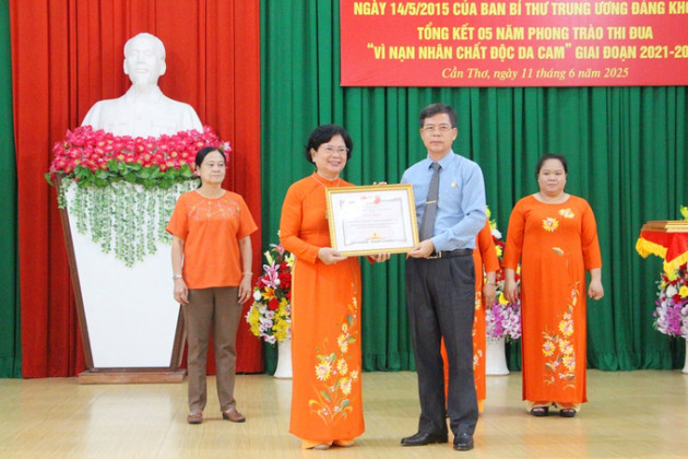 Cần Thơ: Hơn 86 tỷ đồng được vận động hỗ trợ hơn 191.000 lượt nạn nhân chất độc da cam trong 10 năm