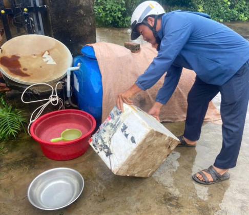 Đắk Nông: Thị trấn Đăk Mâm ra quân chiến dịch diệt lăng quăng, phòng chống sốt xuất huyết