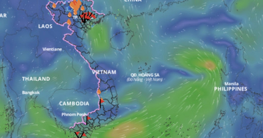 Vùng áp thấp có khả năng mạnh lên thành áp thấp nhiệt đới trên Biển Đông trong 24 giờ tới