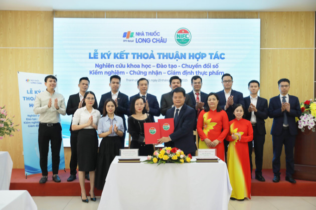 Long Châu hợp tác cùng Viện Kiểm nghiệm ATVSTP  Quốc gia – Bộ Y tế - "kiểm tra kép vì sức khỏe người dân và khách hàng”