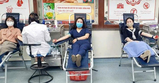 Thiếu hụt nghiêm trọng máu điều trị dịp hè, đặc biệt nhóm máu O