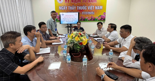 Sở Y tế Đồng Nai làm việc tại Bệnh viện Đa khoa Bình Phước: Nâng cao chất lượng khám chữa bệnh và phục vụ người dân
