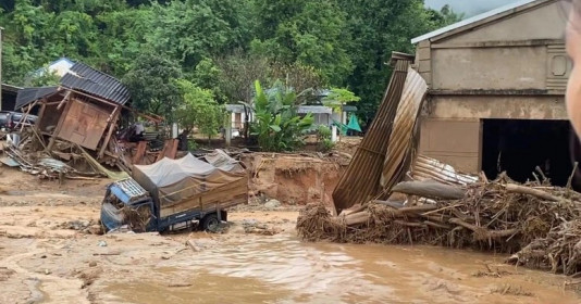 Tập trung khắc phục hậu quả lũ quét, sạt lở đất tại tỉnh Sơn La