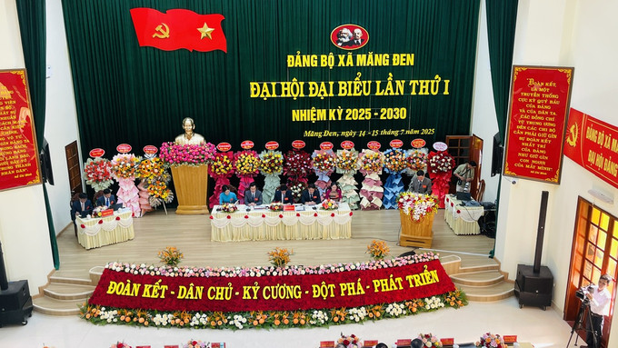 Quảng Ngãi: Người dân phấn khởi, tin tưởng sau khi hoàn thành Đại hội Đảng bộ cấp xã lần thứ I