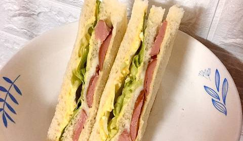 Sandwich trứng béo ngậy cho bữa sáng ngon như ngoài hàng