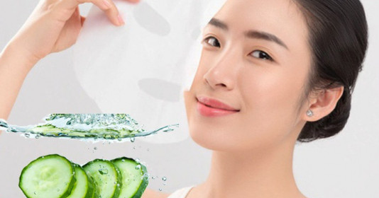 Rẻ tiền như dưa chuột nhưng lại giúp da bớt tiết dầu mùa Hè, chị em đã biết chưa?