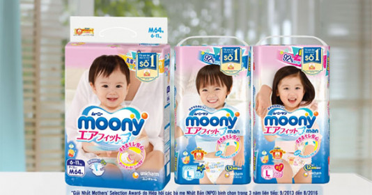 Gợi ý top 5 loại bỉm Nhật tốt nhất cho trẻ sơ sinh hiện nay