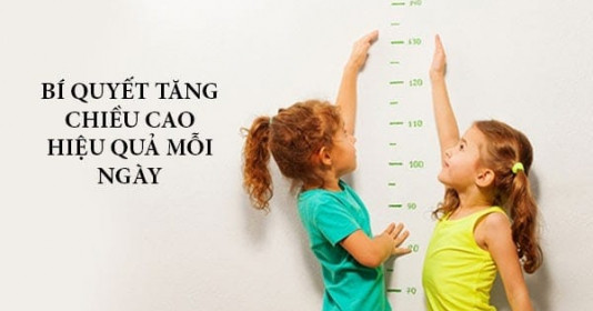 Top 10 thực phẩm giúp trẻ phát triển chiều cao vượt trội