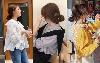 5 kiểu tóc búi “mix” phụ kiện xinh xẻo của loạt mỹ nhân Hàn