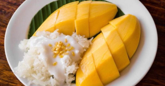 Xôi xoài kiểu Thái thơm ngon đúng điệu 
