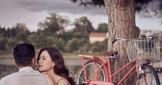 Khoe bộ ảnh cưới giữa Đà Lạt nên thơ nhưng Phanh Lee vẫn quyết giấu mặt ông xã "nghìn tỷ"