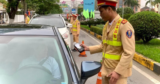 Gần 7.000 tài xế bị xử lý trong 4 ngày nghỉ lễ Quốc khánh