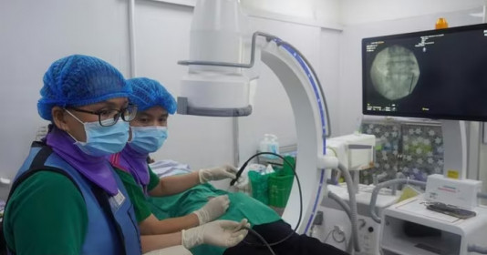 Lần đầu tiên kỹ thuật áp đông thần kinh được triển khai tại ĐBSCL