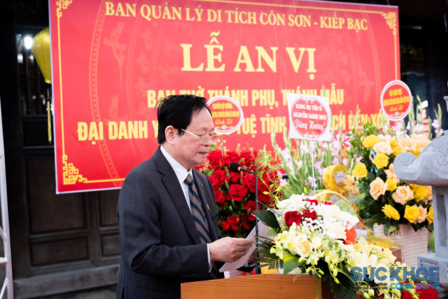 Lễ An vị Ban thờ thánh phụ, thánh mẫu Đại danh y – Thiền sư Tuệ Tĩnh: Hun đúc đạo hiếu - đạo ân, lan tỏa tinh hoa y học cổ truyền
