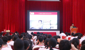 Học sinh Ischool Nha Trang cam kết nói không với ma túy và thuốc lá điện tử