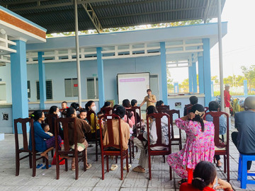 Cần Thơ: Truyền thông chăm sóc dinh dưỡng 1000 ngày đầu đời và hưởng ứng Tuần lễ "Làm mẹ an toàn" năm 2025