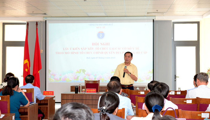 Huế: Xây dựng hệ thống y tế theo mô hình chính quyền địa phương 2 cấp "tinh gọn và hiệu quả"