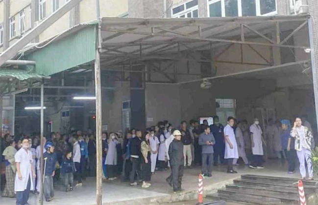 Người đàn ông cầm dao gây náo loạn trong Bệnh viện Sản Nhi Nghệ An, 7 người bị thương