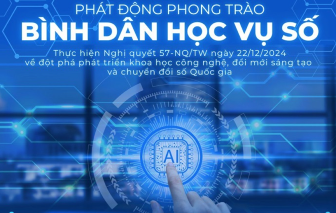 Gia Lai: Phổ cập kiến thức cho học sinh, sinh viên và giáo viên trên nền tảng “Bình dân học vụ số”