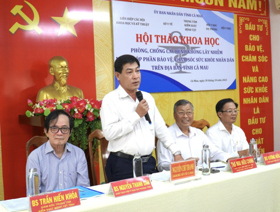 Hội thảo khoa học phòng, chống bệnh không lây nhiễm tại Cà Mau