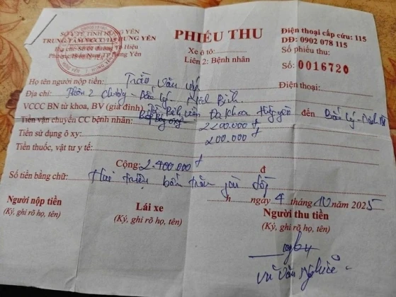 Trung tâm cấp cứu 115 Hưng Yên bị thu hồi giấy phép sau phản ánh “chặt chém” giá vận chuyển