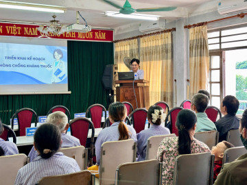Huế: Truyền thông về phòng, chống kháng thuốc cho cán bộ y tế, bệnh nhân và người nhà bệnh nhân