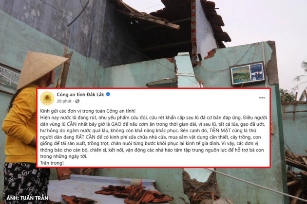 Người dân vùng lũ đang cần sửa xe, khám bệnh, đồ dùng học tập
