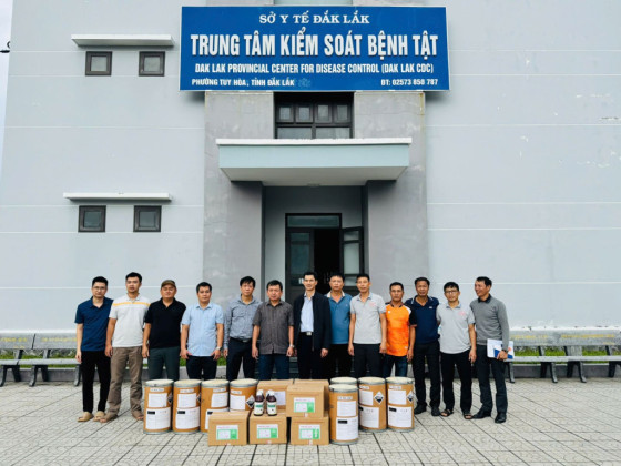 Viện Vệ sinh dịch tễ Tây Nguyên hỗ trợ tỉnh Đắk Lắk phòng, chống dịch sau bão lũ