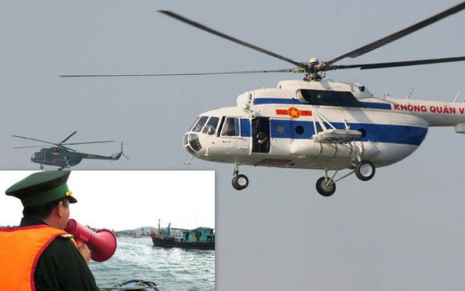 Quân đội sẵn sàng phương tiện bay cứu hộ, cứu nạn trên biển và đất liền trước bão số 15
