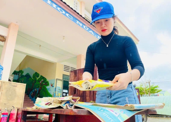 Đảm bảo sách vở cho học trò vùng lũ Gia Lai
